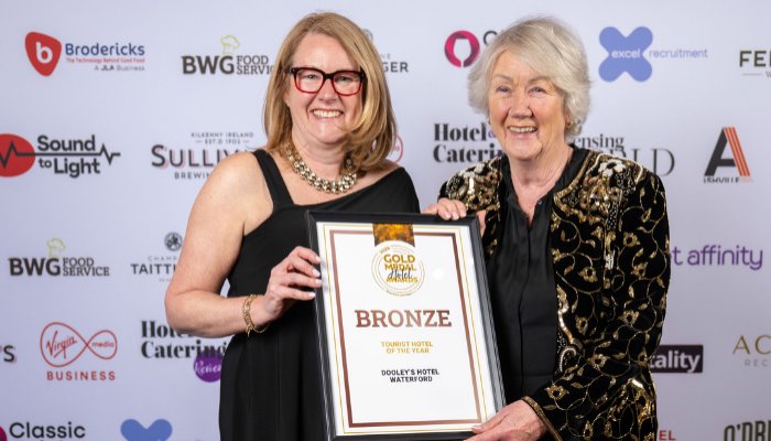 Dooleys hotel tourist hotel of the year Dooleys Hotel