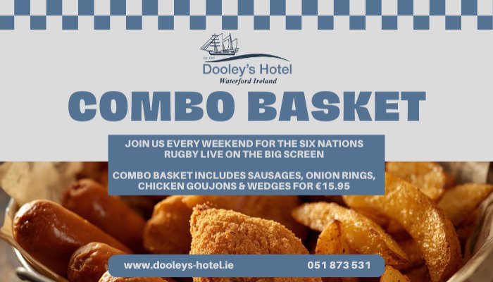 Copy of combo basket Dooleys Hotel